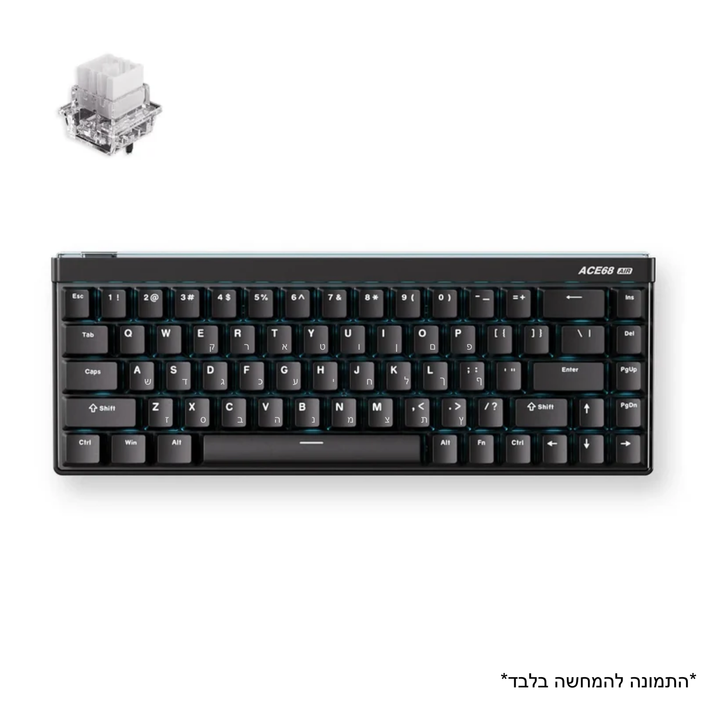 מקלדת גיימינג MCHOSE Ace 68 Air