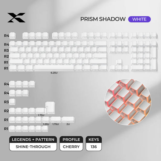 סט מקשים XVX PRISM Shadow