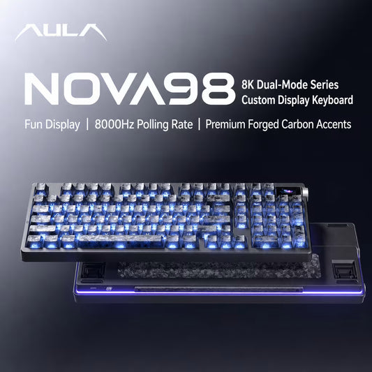 מקלדת גיימינג Aula Nova98