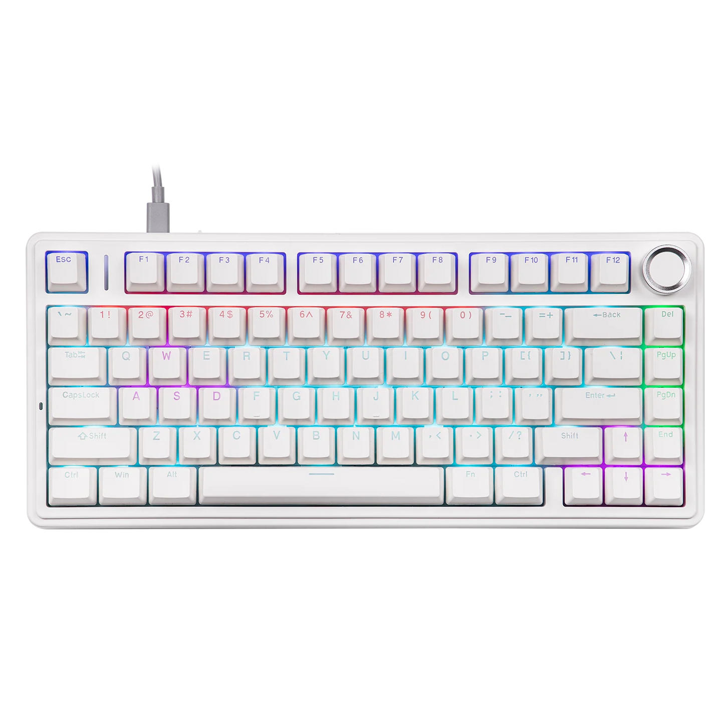 מקלדת גיימינג חוטית AULA F75