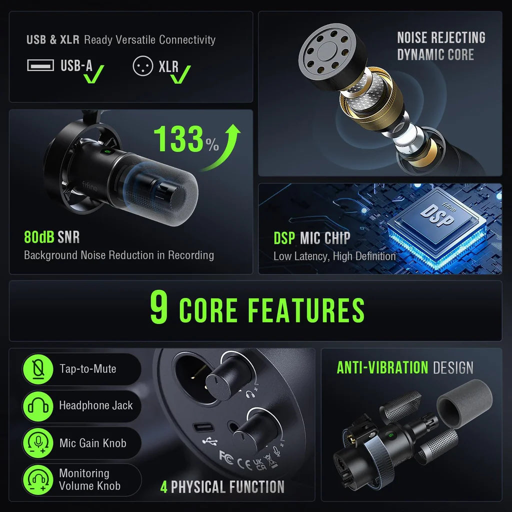 מיקרופון למחשב FIFINE K688