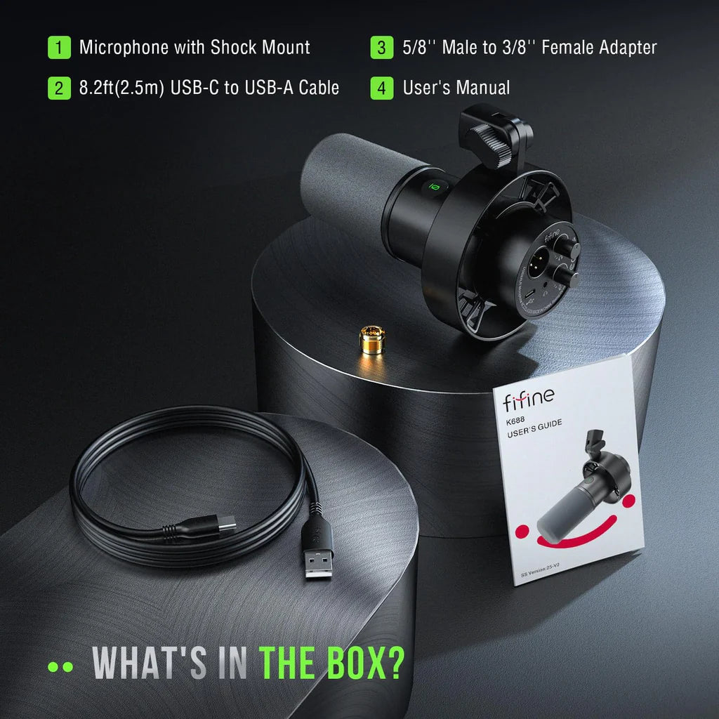 מיקרופון למחשב FIFINE K688