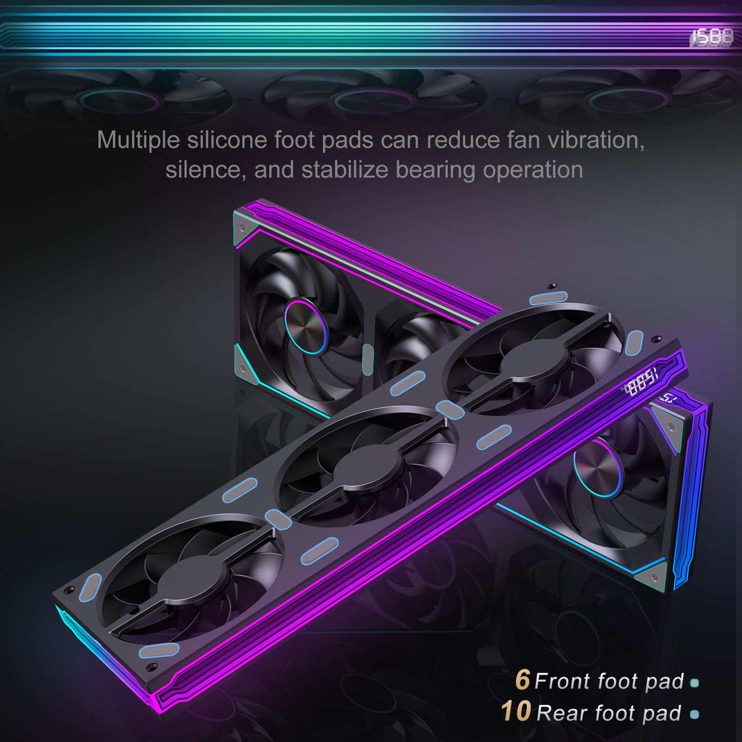 סט 3 מאווררים למארז Lovingcool LG Pro-360-S