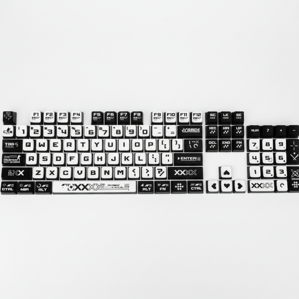 סט מקשים keycaps CS2 Printstream