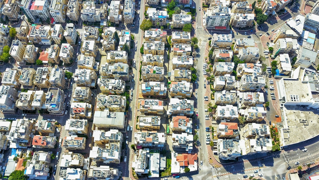 aerial view of city buildings during daytime