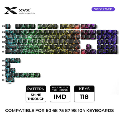 סט מקשים XVX IMD Spider Web