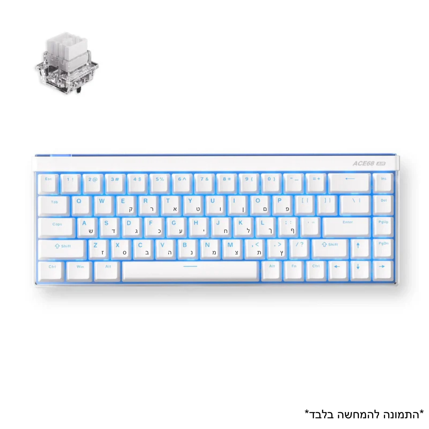 מקלדת גיימינג MCHOSE Ace 68 Air