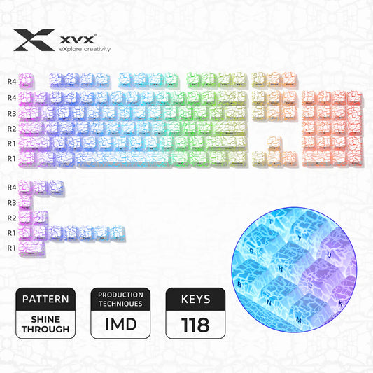 סט מקשים XVX IMD Ice Crack