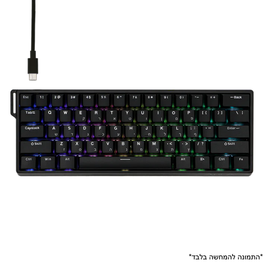 מקלדת גיימינג מגנטית AULA WIN60 HE
