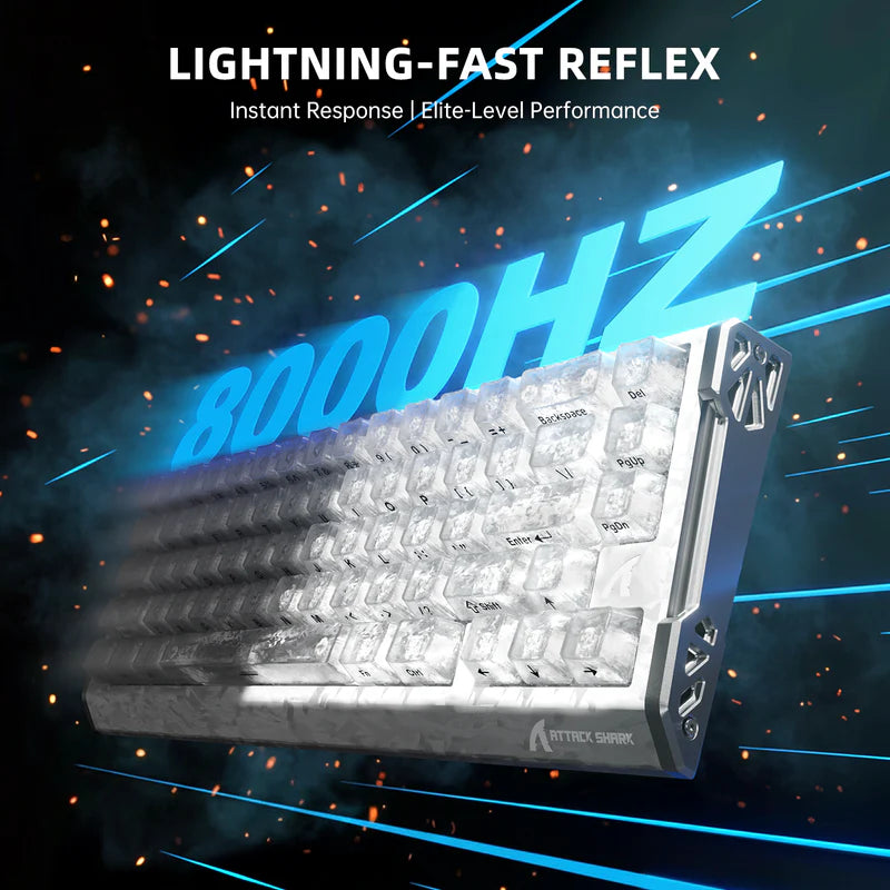 מקלדת גיימינג ATTACK SHARK R68 HE