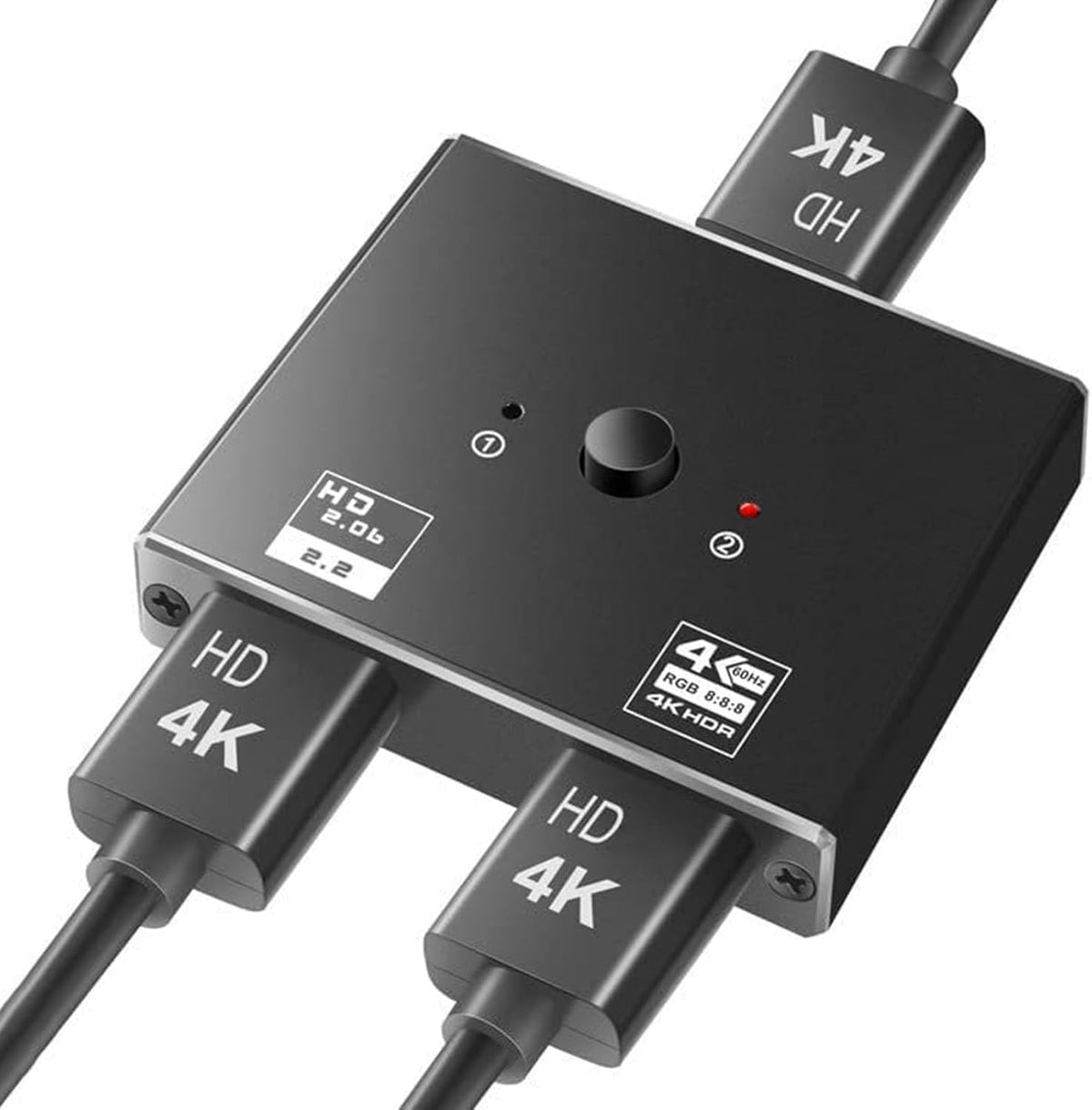 מתג דו-כיווני מחיבור HDMI ל-2 חיבורי HDMI  LEGEND