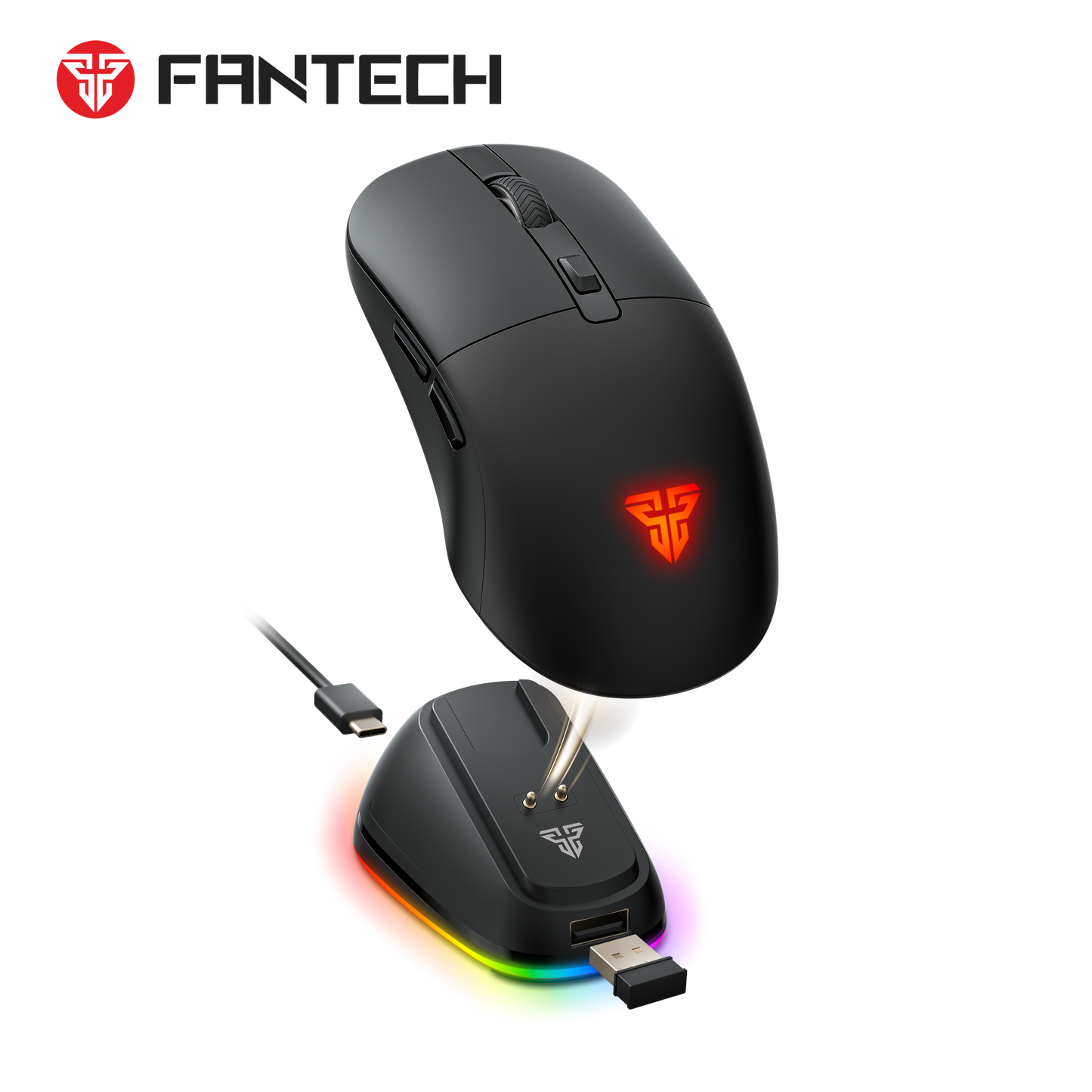 עכבר גיימינג Fantech WG9RD