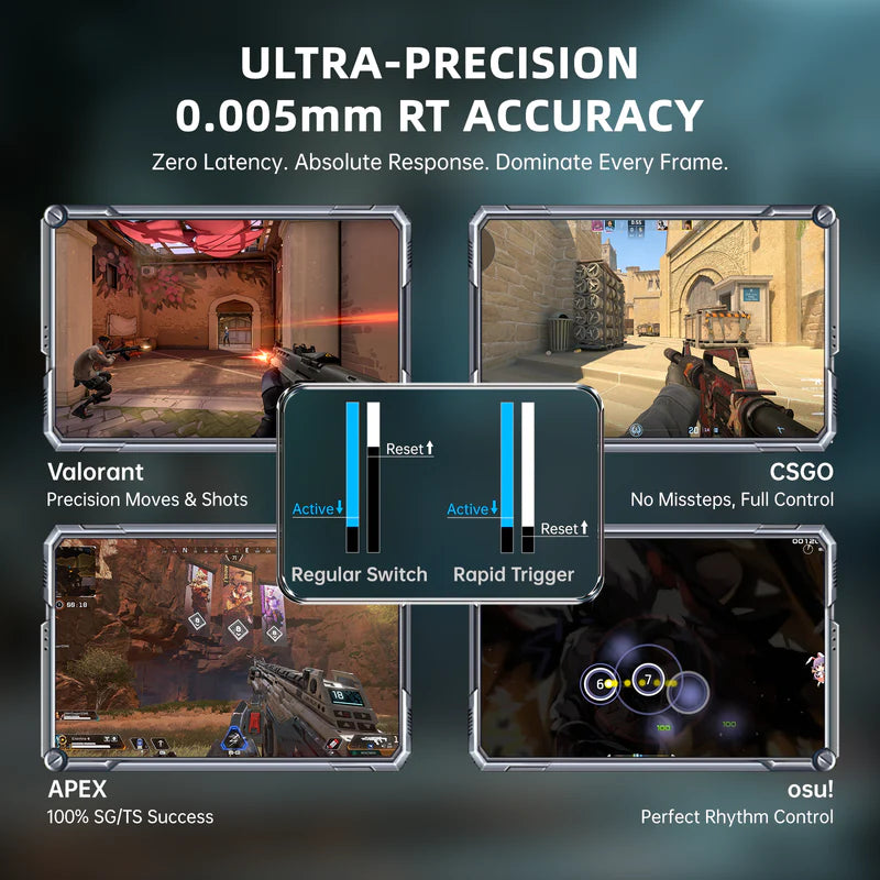 מקלדת גיימינג ATTACK SHARK R68 HE