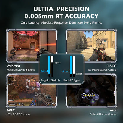 מקלדת גיימינג ATTACK SHARK R68 HE