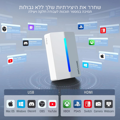 כרטיס לכידה FIFINE AmpliGame V3