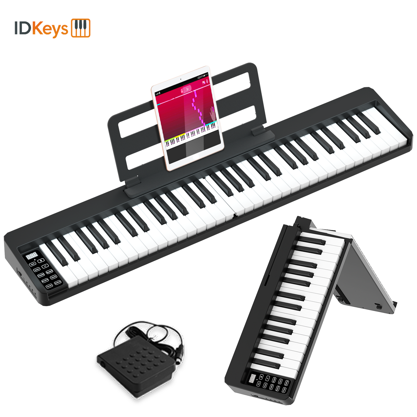 פסנתר חשמלי מתקפל נייד BX18 IDKeys