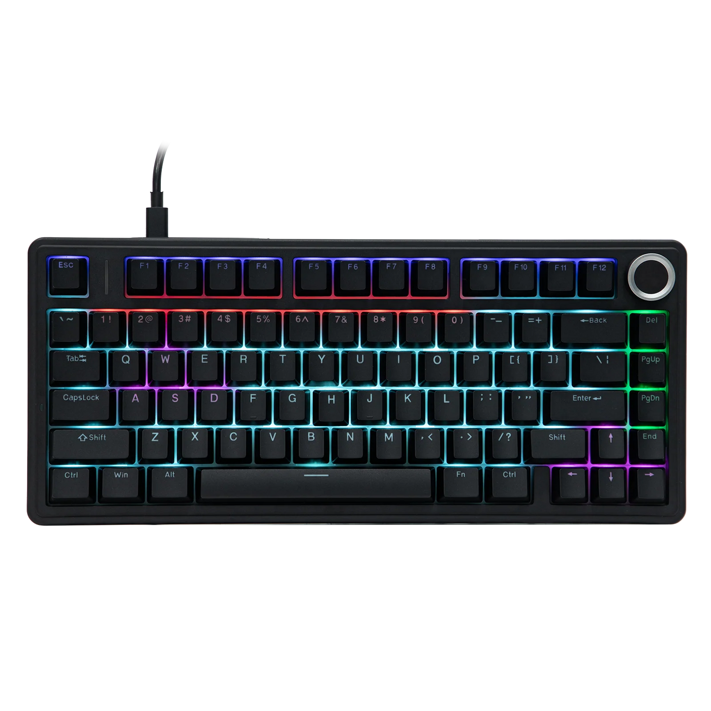 מקלדת גיימינג חוטית AULA F75