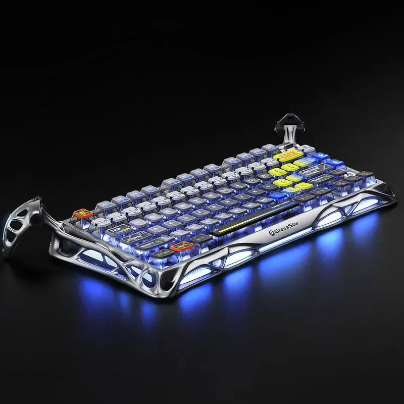 מקלדת גיימינג GravaStar Mercury K1 Pro 75%