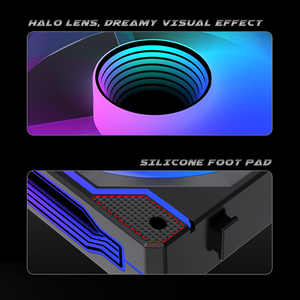 סט 3 מאווררים למארז Lovingcool LC-D1200