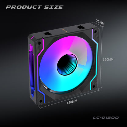 סט 3 מאווררים למארז Lovingcool LC-D1200