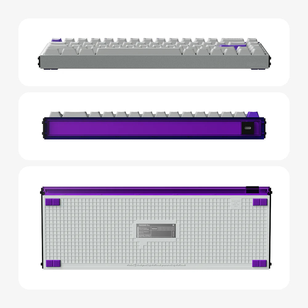 מקלדת גיימינג MelGeek MADE68 Pro+