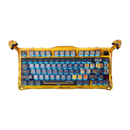 מקלדת גיימינג GravaStar Mercury K1 Pro 75%