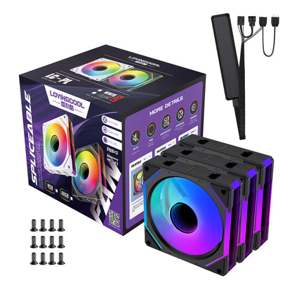 סט 3 מאווררים למארז Lovingcool PL-1200