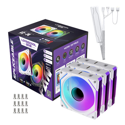 סט 3 מאווררים למארז Lovingcool PL-1200