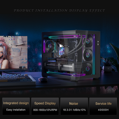 סט 3 מאווררים למארז Lovingcool LG Pro-360-S