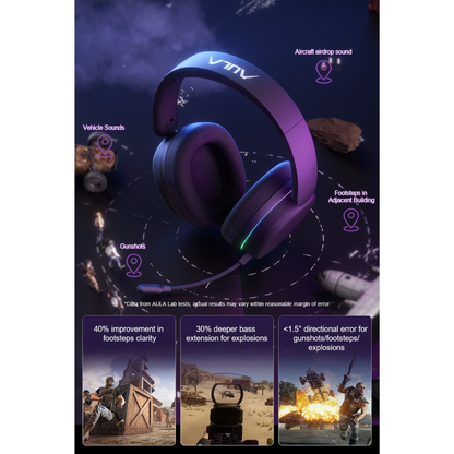 אוזניות גיימינג AULA G7