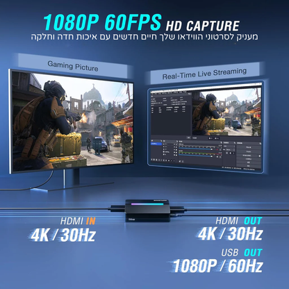 כרטיס לכידה FIFINE AmpliGame V3