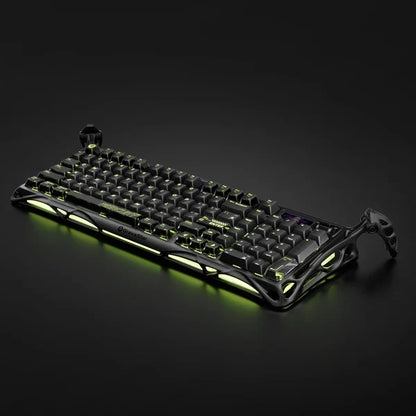 מקלדת גיימינג Gravastar Mercury K98 Pro - Phantom Black