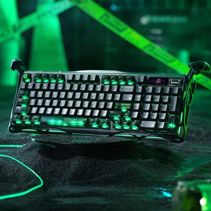 מקלדת גיימינג Gravastar Mercury K98 Pro - Phantom Black