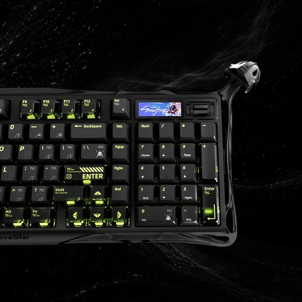 מקלדת גיימינג Gravastar Mercury K98 Pro - Phantom Black
